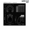 ADDICTED TOYS LOCKED - OBSIDIAN HOLD JAULA PARA PENE TALLA S