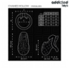 ADDICTED TOYS LOCKED - JAULA DE PENE HUECO CON CADENA DE 10,5 CM