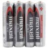 MAXELL - PILA SALINA MANGANESO AAA R03 RETRACTIL*4