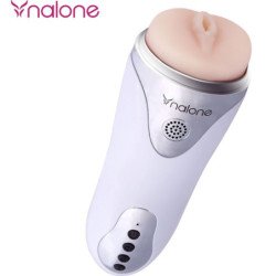 NALONE - MASTURBADOR MÁGICO CON VIBRACIÓN BLANCO