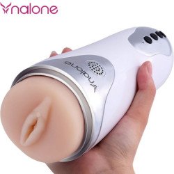 NALONE - MASTURBADOR MÁGICO CON VIBRACIÓN BLANCO