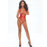 PASSION - BS115 BODYSTOCKING ROJO