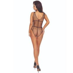 PASSION - BODYSTOCK BS114 DE REJILLA NEGRA