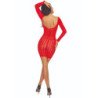 PASSION - BODYSTOCKING BS110 PUNTOS ROJOS