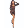 PASSION - BODYSTOCKING BS110 PUNTOS NEGROS