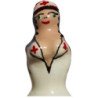 CONDOMERÍA - CONDONES DE NOVEDAD PINTADOS A MANO ENFERMERA RUBIA