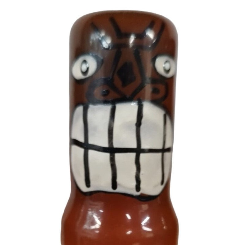 CONDOMERIE - CONDONES DE NOVEDAD PINTADOS A MANO TIKI TOTEM-FRIKI-02