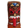 CONDOMERIE - CONDONES DE DISEÑO NOVEDOSO PINTADOS A MANO TIKI TOTEM-01