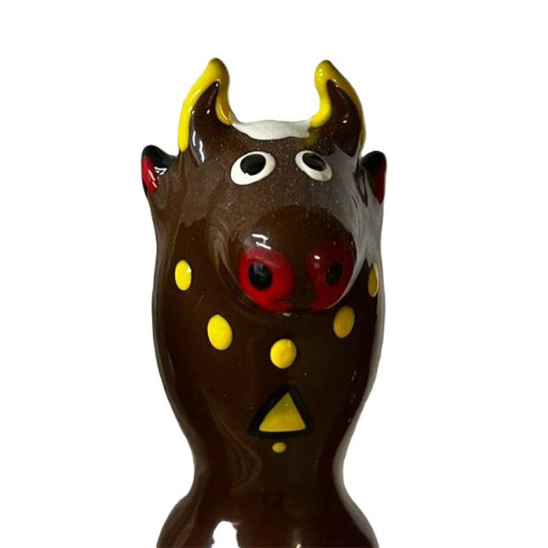 CONDOMERIE - CONDONES DE NOVEDAD PINTADOS A MANO MODELO BULL BLACK 2