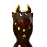 CONDOMERIE - CONDONES DE NOVEDAD PINTADOS A MANO MODELO BULL BLACK 2