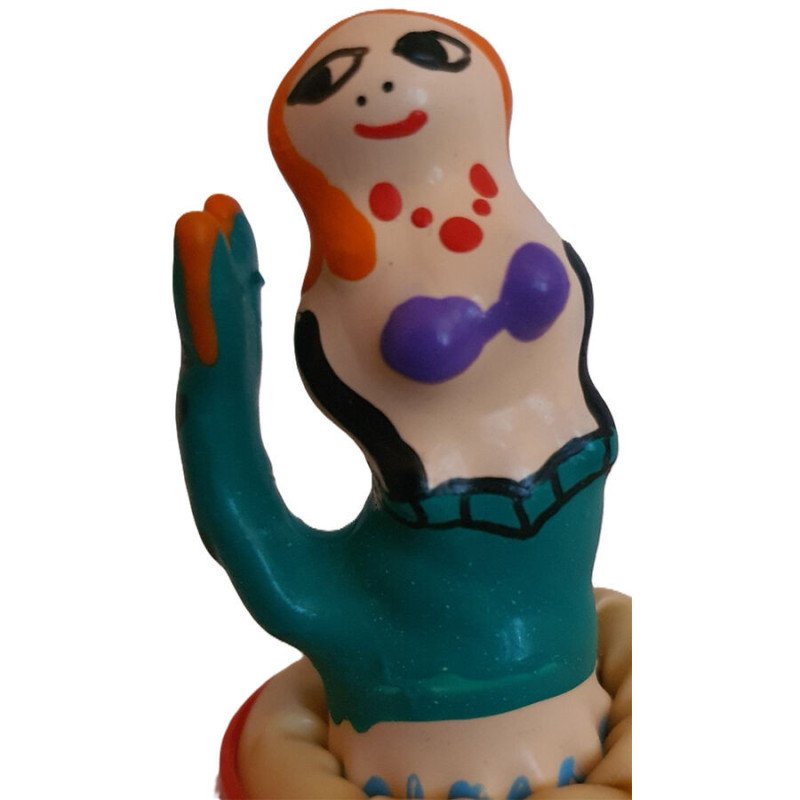 CONDOMERIE - CONDONES DE NOVEDAD PINTADOS A MANO CON DISEÑO DE SIRENA