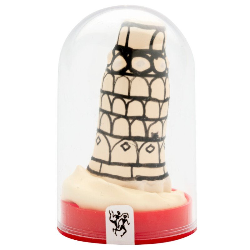CONDOMERIE - PRESERVATIVOS DE DISEÑO PINTADOS A MANO TORRE DE PISA