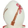 CONDOMERIE - PRESERVATIVOS DE NOVEDAD PINTADOS A MANO COLOR BLANCO DE HUEVO DE PASCUA