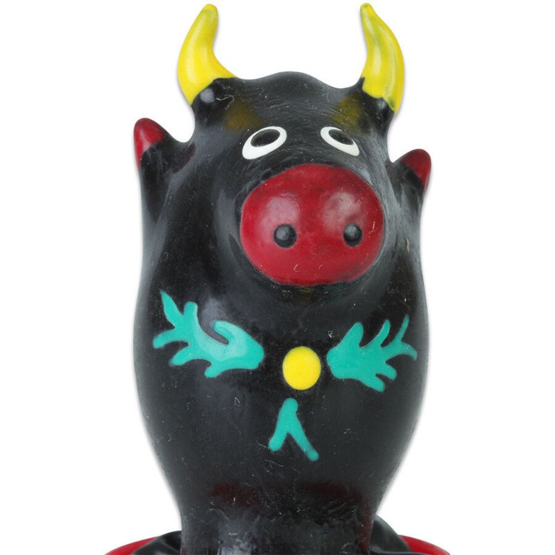 CONDOMERIE - CONDONES DE NOVEDAD PINTADOS A MANO MODELO BULL BLACK 1