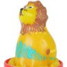 CONDOMERIE - PRESERVATIVOS DE DISEÑO NOVEDOSO PINTADOS A MANO CON LA IMAGEN DE UN LEÓN SENTADO