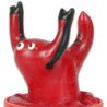 CONDOMERIE - CONDONES DE NOVEDAD PINTADOS A MANO ESCORPIO ROJO