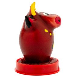 CONDOMERIE - CONDONES DE NOVEDAD PINTADOS A MANO MODELO TORO 1