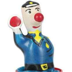 CONDOMERÍA - CONDONES DE NOVEDAD PINTADOS A MANO: POLICÍA