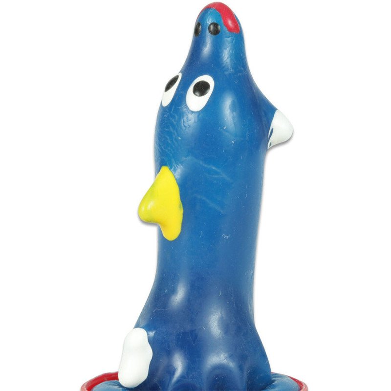 CONDOMERIE - PRESERVATIVOS DE NOVEDAD PINTADOS A MANO CON DISEÑO DE DELFÍN