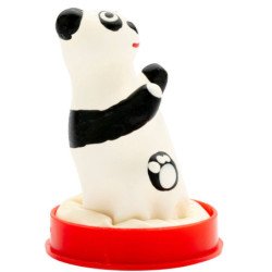 CONDOMERIE - PRESERVATIVOS DE NOVEDAD PINTADOS A MANO MODELO PANDA 1