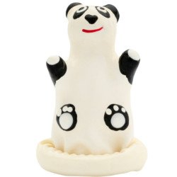 CONDOMERIE - PRESERVATIVOS DE NOVEDAD PINTADOS A MANO MODELO PANDA 1