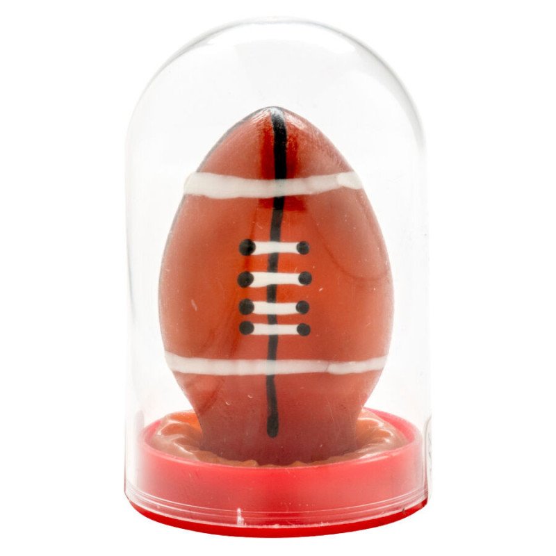 CONDOMERIE - CONDONES DE DISEÑO PINTADOS A MANO CON FORMA DE PELOTA DE RUGBY