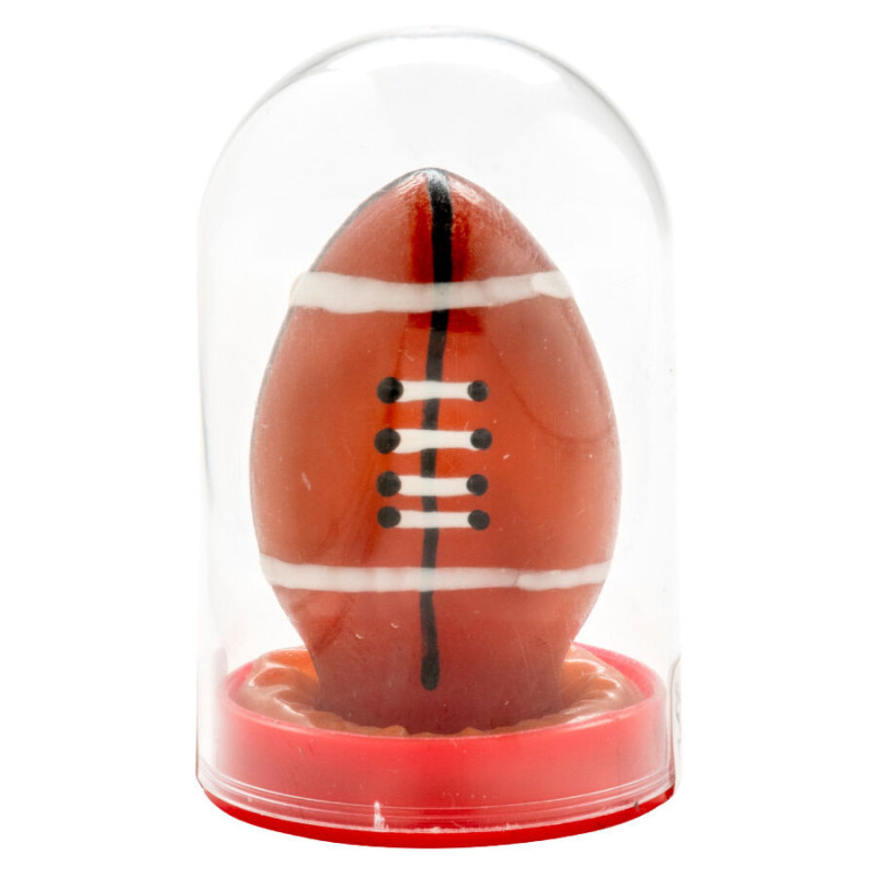 CONDOMERIE - CONDONES DE DISEÑO PINTADOS A MANO CON FORMA DE PELOTA DE RUGBY