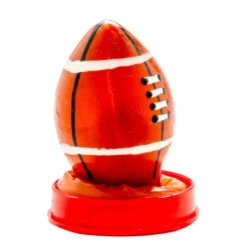 CONDOMERIE - CONDONES DE DISEÑO PINTADOS A MANO CON FORMA DE PELOTA DE RUGBY