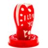 CONDOMERIE - PRESERVATIVO DECORATIVO PINTADO A MANO CORAZÓN - TE AMO MODELO 1