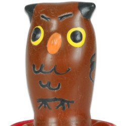 CONDOMERIE - PRESERVATIVOS DE NOVEDAD PINTADOS A MANO CON BÚHO