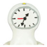 CONDOMERIE - RELOJ DE CONDONES NOVEDOSO PINTADO A MANO