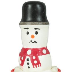 CONDOMERIE - CONDONES DE NOVEDAD PINTADOS A MANO: MUÑECO DE NIEVE