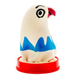 CONDOMERIE - PRESERVATIVO DECORATIVO PINTADO A MANO ÁGUILA