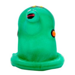 CONDOMERIE - CONDONES DE NOVEDAD PINTADOS A MANO CON FORMA DE TORTUGA