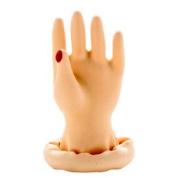 CONDOMERIE - CONDONES DE NOVEDAD PINTADOS A MANO MODELO DE MANO 1