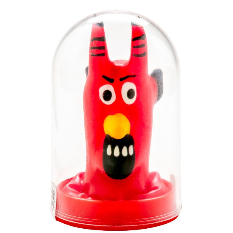 CONDOMERIE - PRESERVATIVOS DE NOVEDAD PINTADOS A MANO DIABLO ROJO