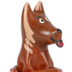 CONDOMERIE - CONDONES DE DISEÑO NOVEDOSO PINTADOS A MANO CON DISEÑO DE PERRO