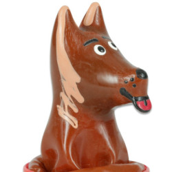 CONDOMERIE - CONDONES DE DISEÑO NOVEDOSO PINTADOS A MANO CON DISEÑO DE PERRO