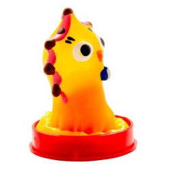 CONDOMERIE - CONDONES DE NOVEDAD PINTADOS A MANO HERMANA