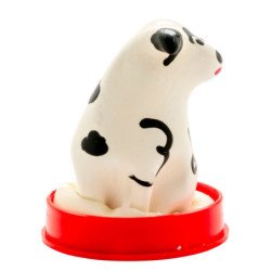 CONDOMERIE - CONDONES DE NOVEDAD PINTADOS A MANO CON PERRO DÁLMATA