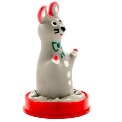 CONDOMERIE - CONDONES DE NOVEDAD PINTADOS A MANO MODELO RATÓN 1