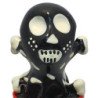 CONDOMERIE - CONDONES DE NOVEDAD PINTADOS A MANO MODELO CALAVERA NEGRA 2
