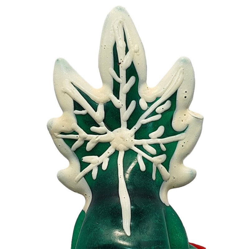 CONDOMERIE - PRESERVATIVOS DE NOVEDAD PINTADOS A MANO MODELO CANNABIS 2