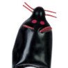 CONDOMERIE - CONDONES DE NOVEDAD PINTADOS A MANO BLACK MOUSE XL