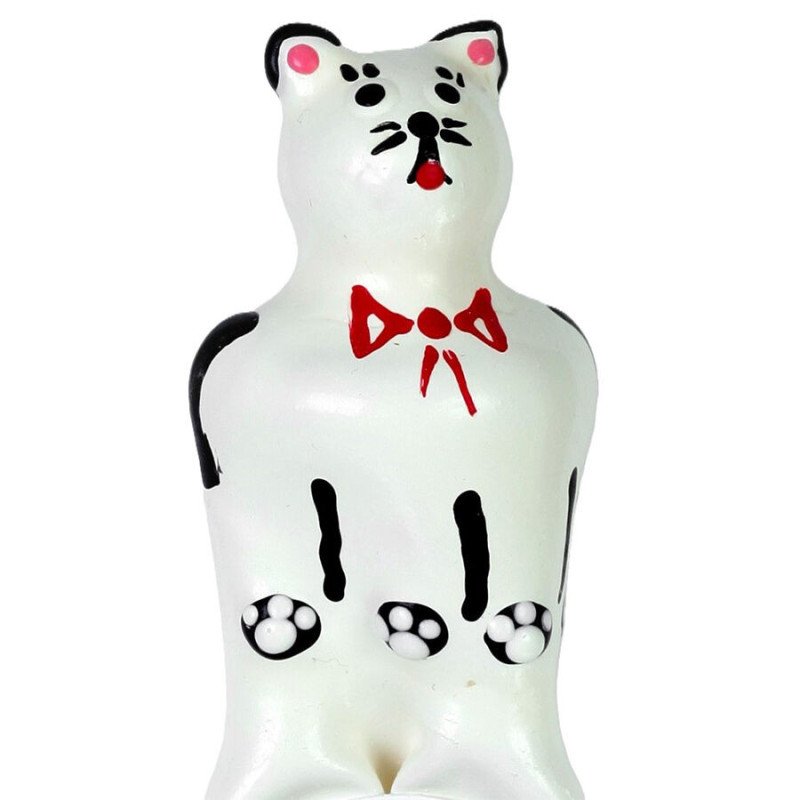 CONDOMERIE - CONDONES DE NOVEDAD PINTADOS A MANO MODELO GATO XL