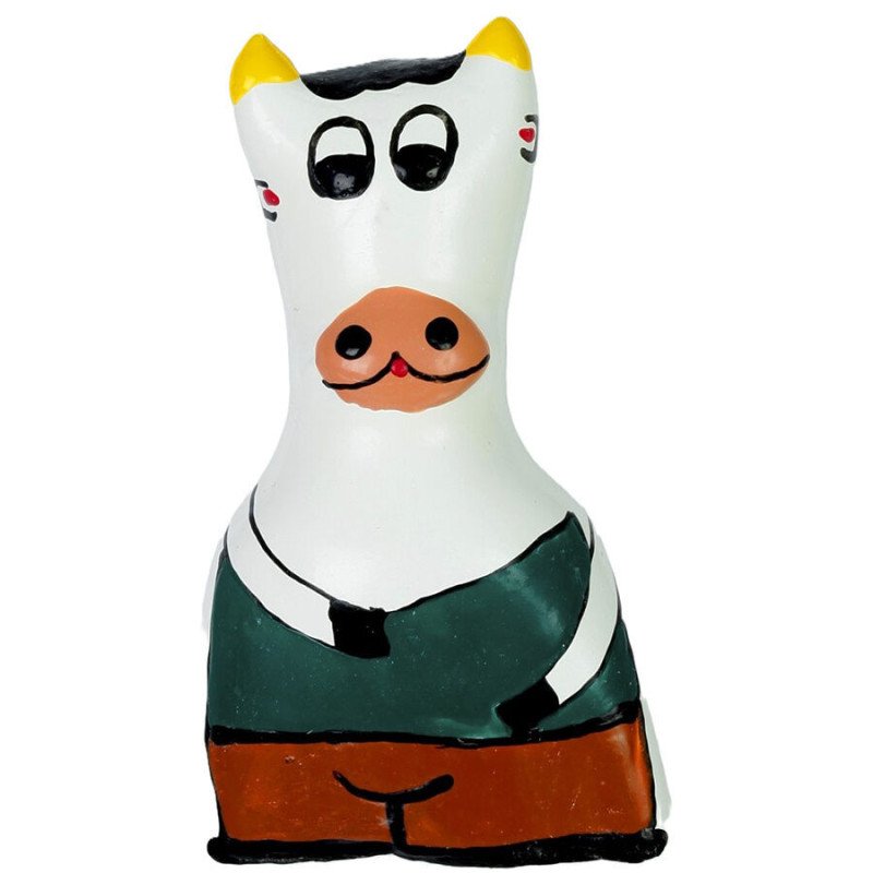 CONDOMERIE - CONDONES DE NOVEDAD PINTADOS A MANO MODELO VACA XL