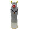CONDOMERIE - PRESERVATIVOS DE NOVEDAD PINTADOS A MANO MODELO GRIS TORO XL