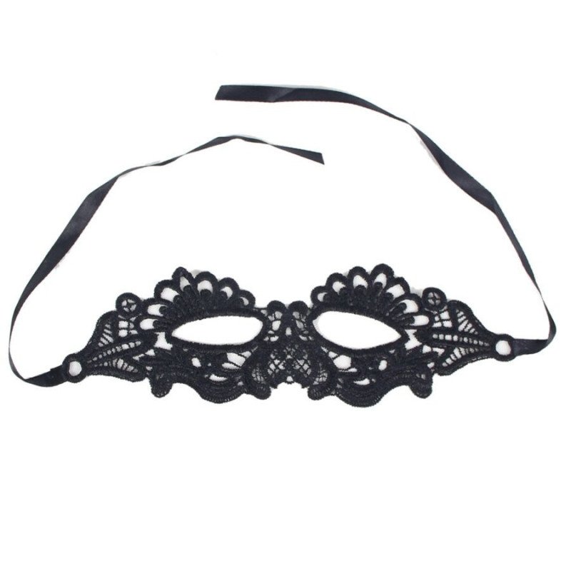 QUEEN LINGERIE - ANTIFAZ NEGRO TALLA ÚNICA