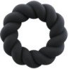 ROCKS-OFF - ANILLO MASTURBADOR DE SILICONA NEGRA TWIST