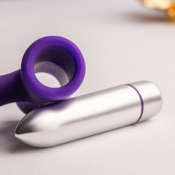 ROCKS-OFF - PETITE SENSATIONS TEAZER VIBRADOR ANAL CON TAPÓN MORADO